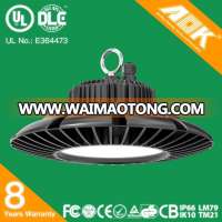 Aluminum IP65 waterproof UL DLC CE CB RoHS TUV certified UFO 100W 120W 150W 200W LED high bay light