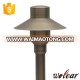 IP44 warm white led path light brass street light pole